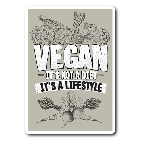 Vegan is not a Diet Sticker