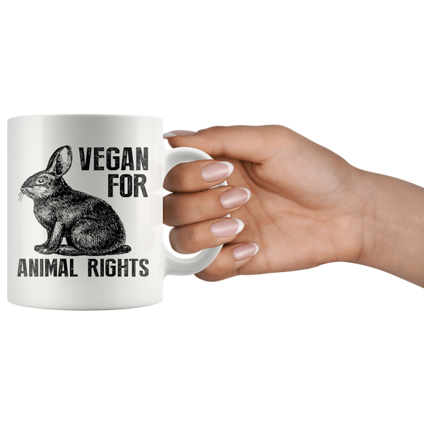 Vegan for Animal Rights Mug