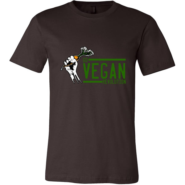 T-shirt - Go Vegan Revolution - Mens Shirt