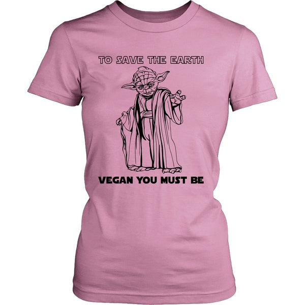 T-shirt - To Save The Earth, Vegan You Must Be - Shirt