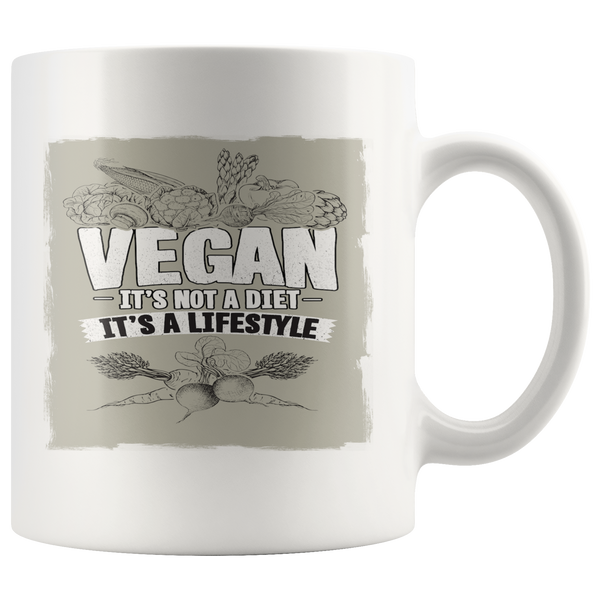 Vegan - It's Not A Diet, It's A Lifestyle Mug