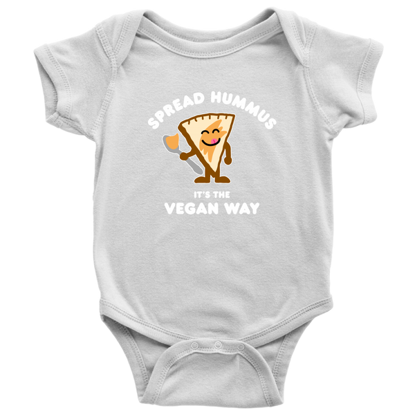 Spread Hummus It's The Vegan Way Onesie - Go Vegan Revolution