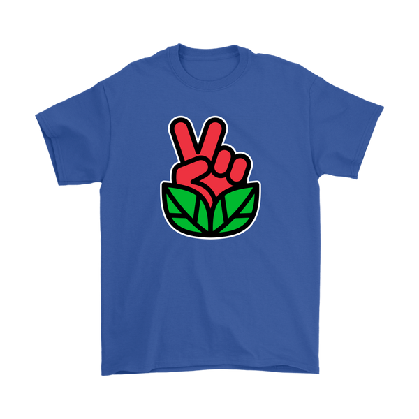 Go Vegan Revolution Red Logo Shirt (Mens) - Go Vegan Revolution