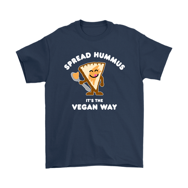 Spread Hummus It's The Vegan Way Shirt (Mens)