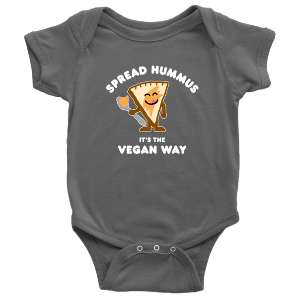 Spread Hummus It's The Vegan Way Onesie - Go Vegan Revolution