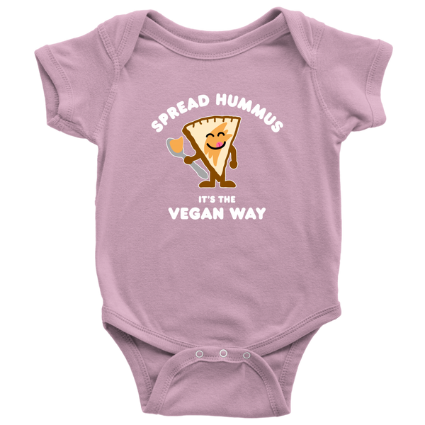 Spread Hummus It's The Vegan Way Onesie - Go Vegan Revolution