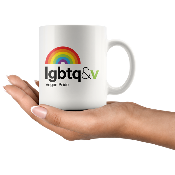 LGBTQ & V Mug - Go Vegan Revolution