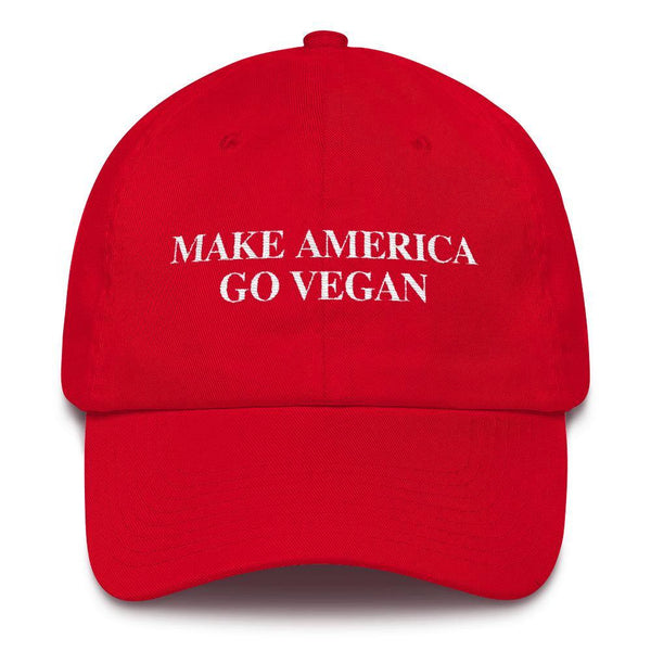 Make America Go Vegan Cap (in 10 colors) - Go Vegan Revolution