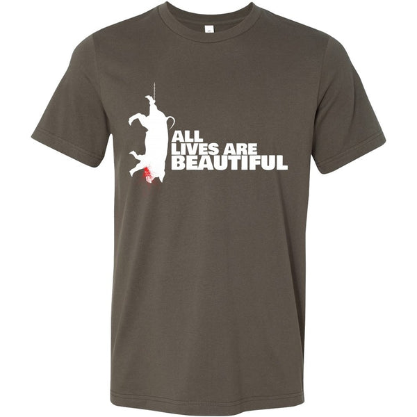 T-shirt - All Lives Are Beautiful - Men's Shirt