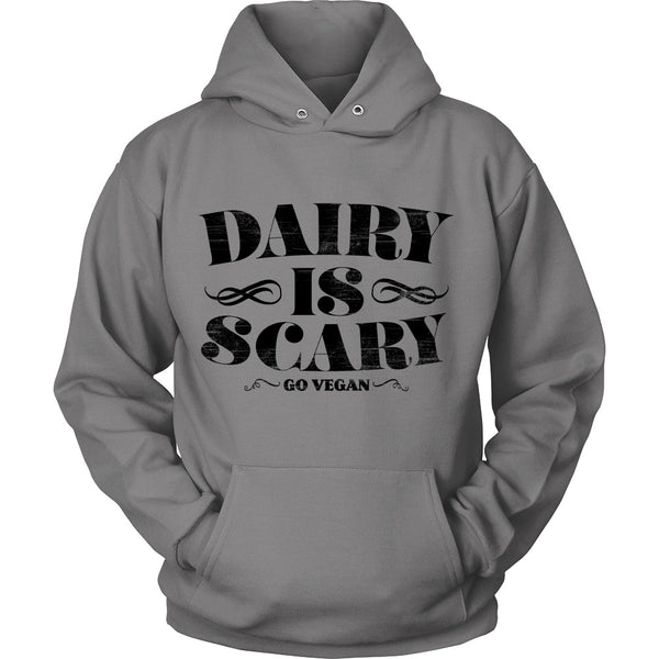 T-shirt - Dairy Is Scary - Hoodie (Black Print)