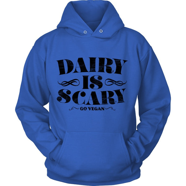T-shirt - Dairy Is Scary - Hoodie (Black Print)