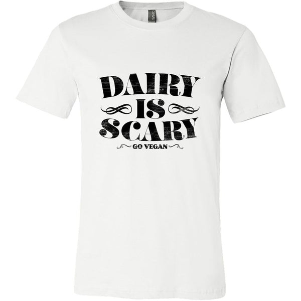 T-shirt - Dairy Is Scary - Men's Shirt (Black Print)