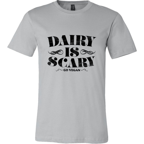 T-shirt - Dairy Is Scary - Men's Shirt (Black Print)