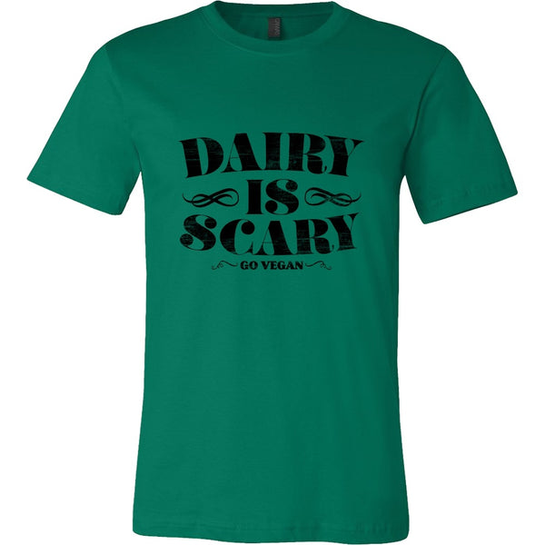 T-shirt - Dairy Is Scary - Men's Shirt (Black Print)