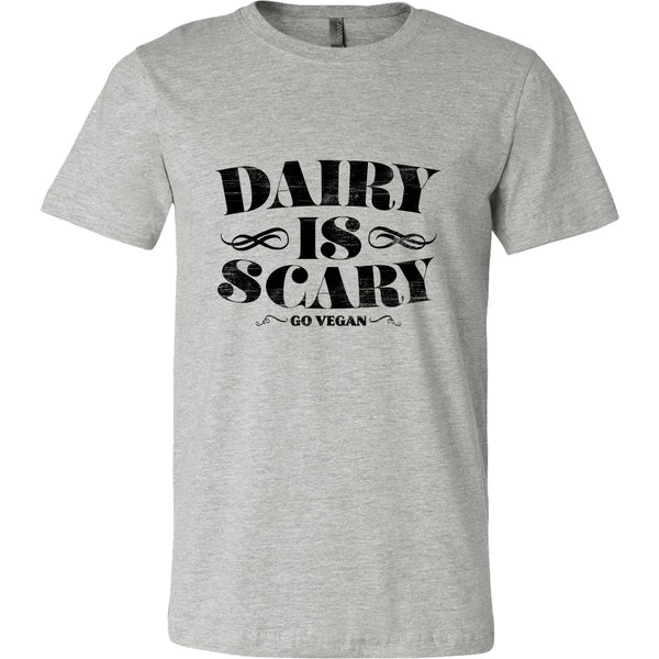 T-shirt - Dairy Is Scary - Men's Shirt (Black Print)