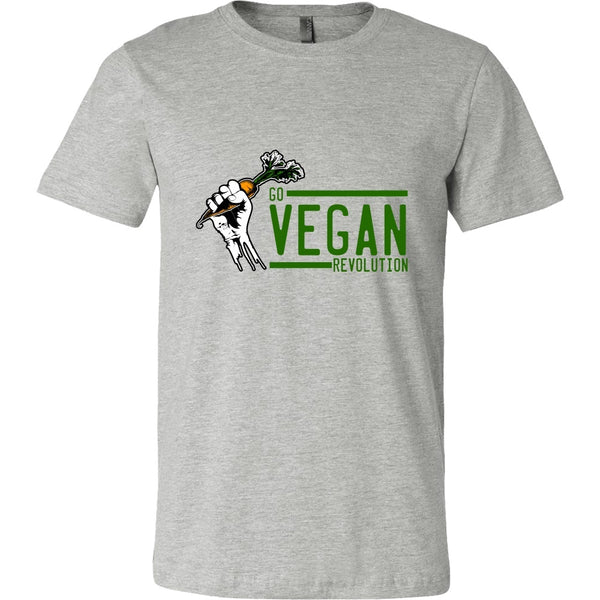 T-shirt - Go Vegan Revolution - Mens Shirt