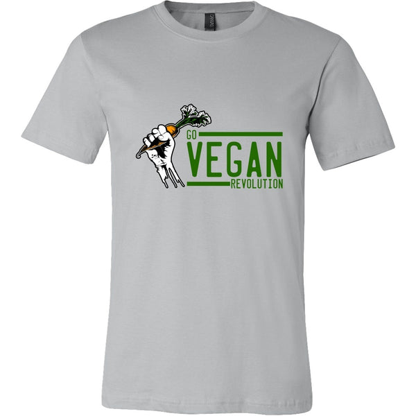 T-shirt - Go Vegan Revolution - Mens Shirt