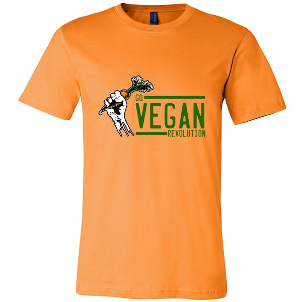 T-shirt - Go Vegan Revolution - Mens Shirt