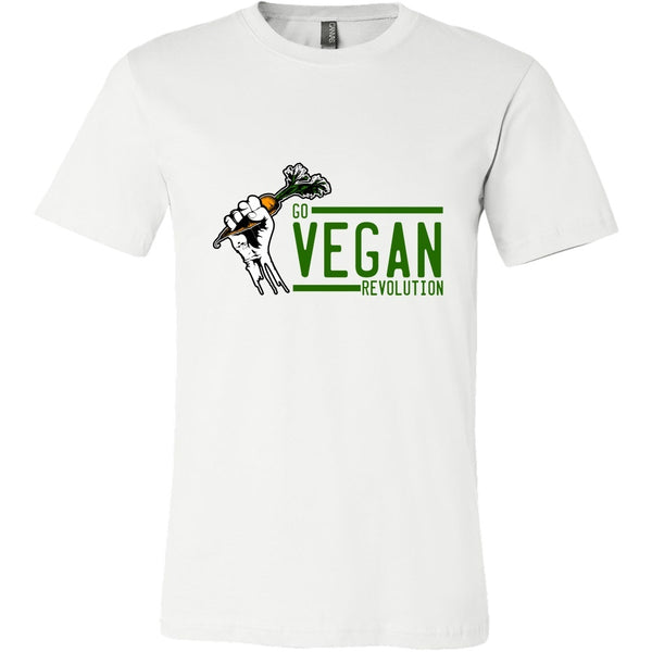 T-shirt - Go Vegan Revolution - Mens Shirt