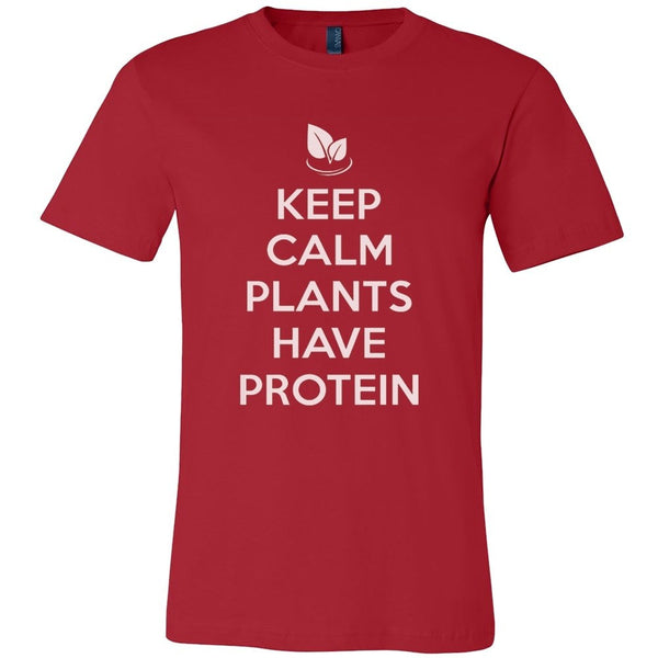 T-shirt - Keep Calm Plants Have Protein - Men's Shirt