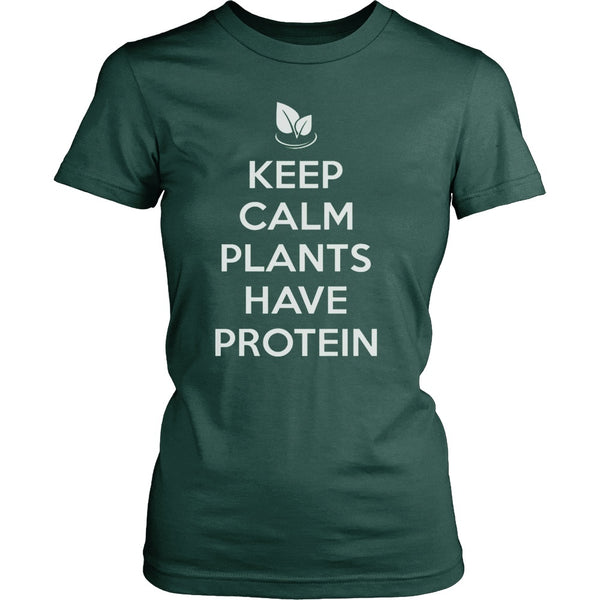 T-shirt - Keep Calm Plants Have Protein - Shirt