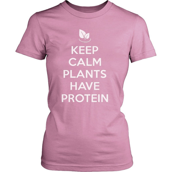 T-shirt - Keep Calm Plants Have Protein - Shirt