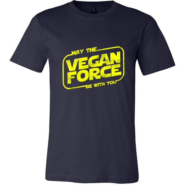 T-shirt - May The Vegan Force Be With You - Mens Shirt