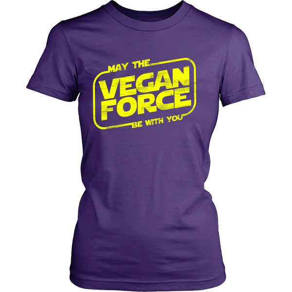 T-shirt - May The Vegan Force Be With You - Shirt