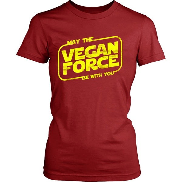 T-shirt - May The Vegan Force Be With You - Shirt