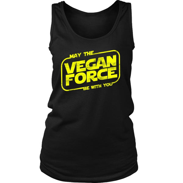 T-shirt - May The Vegan Force Be With You - Tank