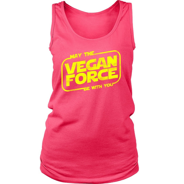 T-shirt - May The Vegan Force Be With You - Tank