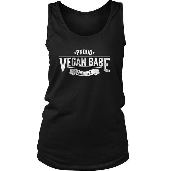 T-shirt - Proud Vegan Babe For Life - Tank