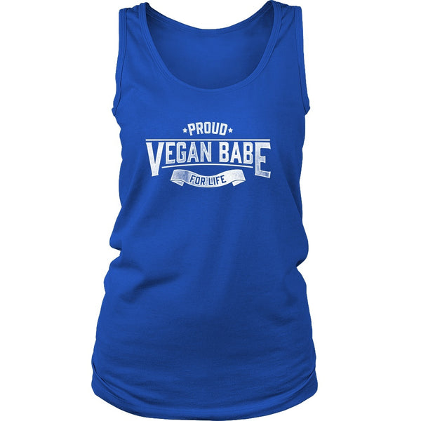 T-shirt - Proud Vegan Babe For Life - Tank