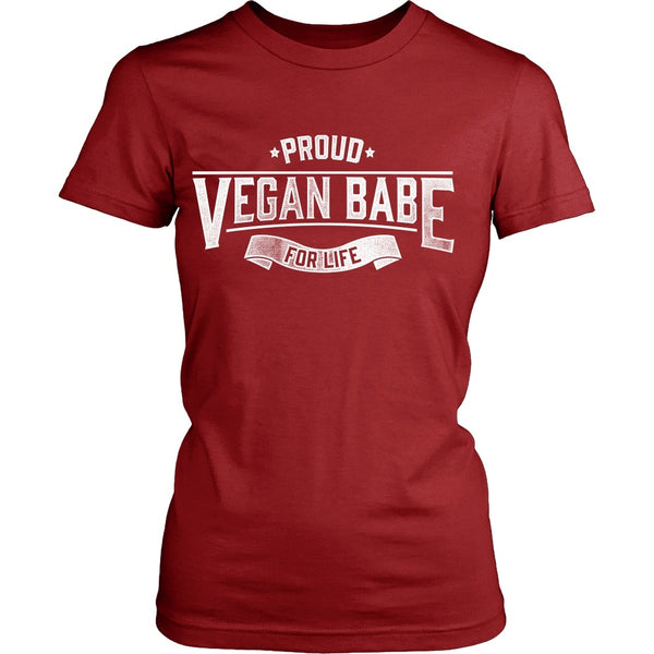 T-shirt - Proud Vegan Babe - Shirt