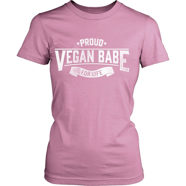T-shirt - Proud Vegan Babe - Shirt