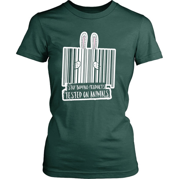 T-shirt - Stop Buying Products Tested On Animals - Shirt