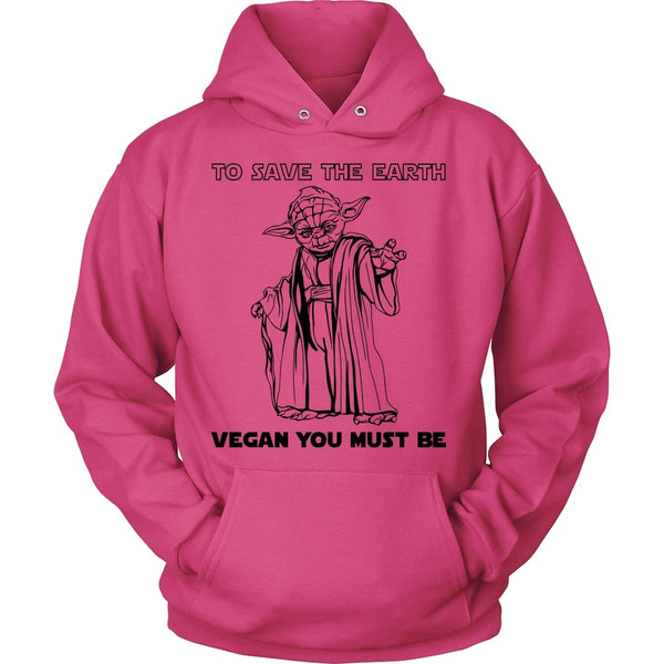 T-shirt - To Save The Earth, Vegan You Must Be - Shirt