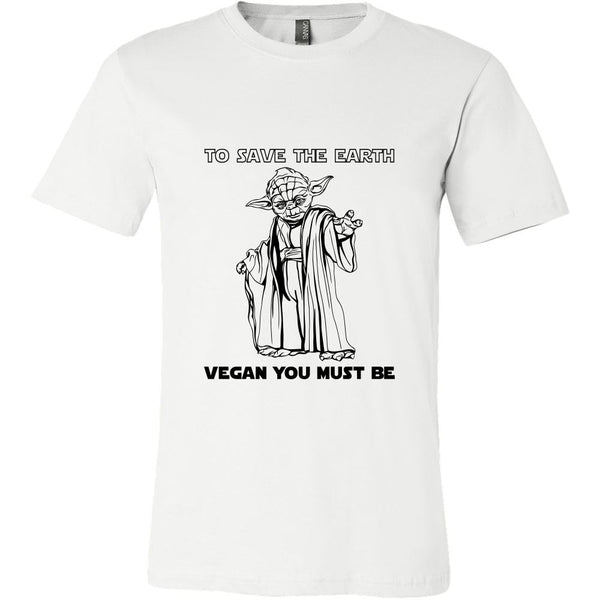 T-shirt - To Save The Earth, Vegan You Must Go - Men's Shirt