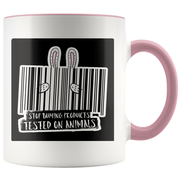 Stop Buying Products Tested On Animals Mug