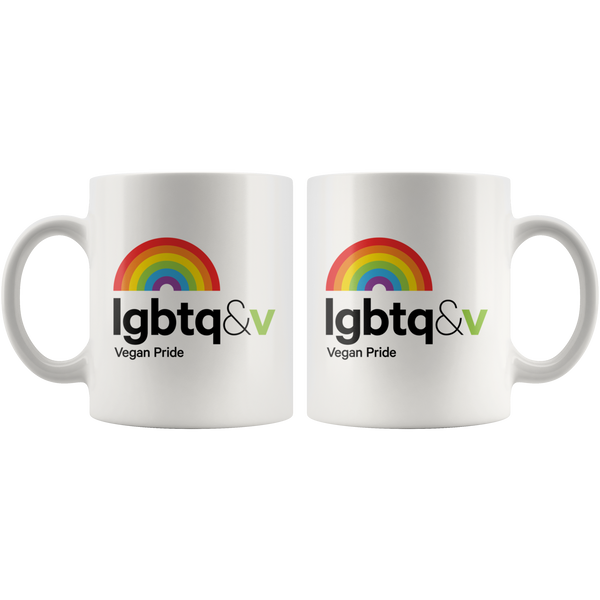 LGBTQ & V Mug - Go Vegan Revolution