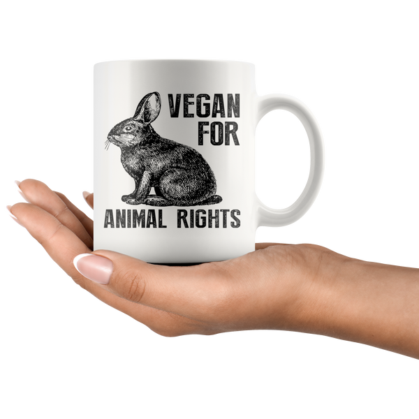 Vegan for Animal Rights Mug